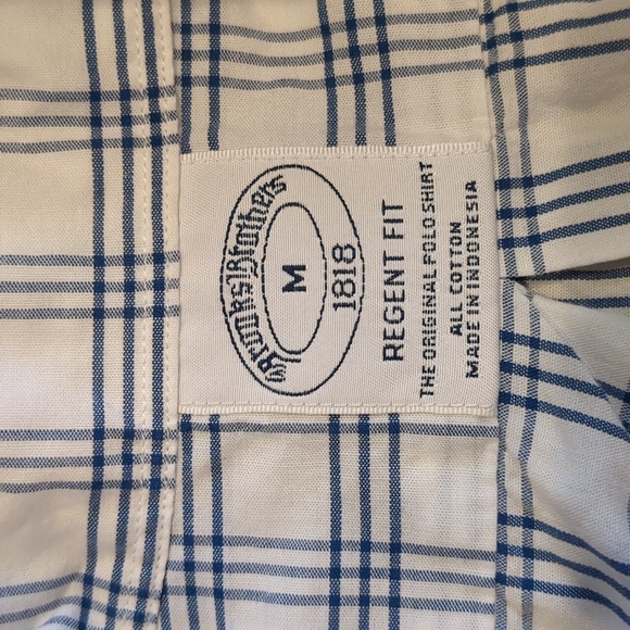 Brooks Brothers Regent Fit Dress Shirt Long Sleeve Button Down Size Medium - Picture 2 of 5